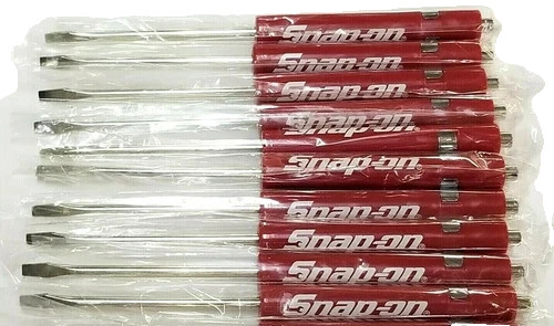 Snap 10pc red pocket flat - snap,