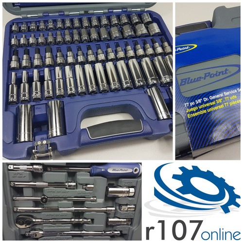 Blue point 77pc socket - blue,