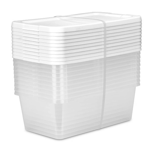 Sterilite clear storage - 6,