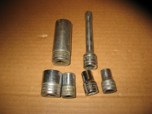 Snap sockets 5 - 1/2", 5"